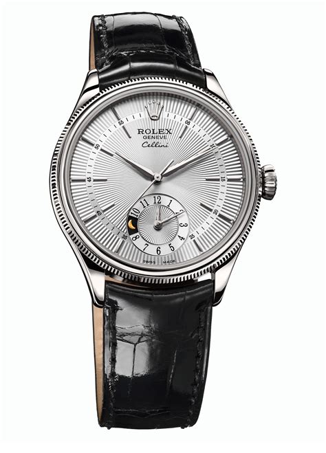 rolex cellini silver